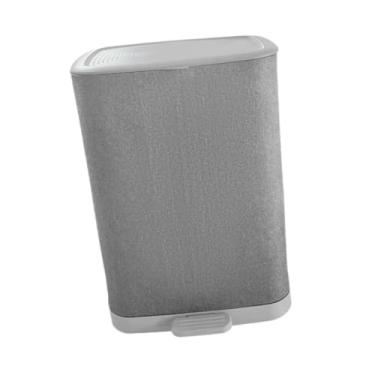 Imagem de FytStycale Cesto Organizador Multiuso com Tampa, Ideal para Guardar Cobertores, Brinquedos E Roupas Sujas em Quartos E Hotéis.