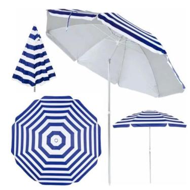 Imagem de Guarda Sol de Alumínio com Silver Coating 2,40m - Mor