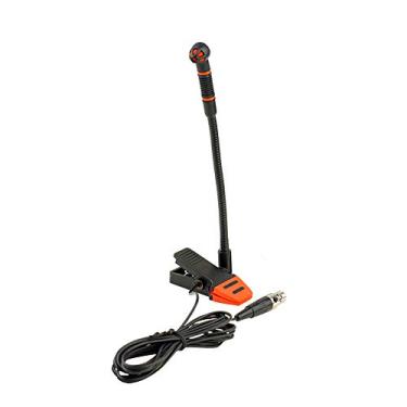 Imagem de Microfone Condensador de Clip Miniatura IM500 para Instrumentos Vento Baterias Percussão - Padrão Polar Cardióide Resposta Frequência Plana Chave Cort