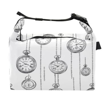 Imagem de STAYTOP Lancheira de relógio com fivela de alça, lancheira isolada para meninos e meninas, lancheira térmica para trabalho escolar