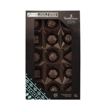 Imagem de Caixa de Bombons Mini Show Bendito Cacau108g Cacau Show