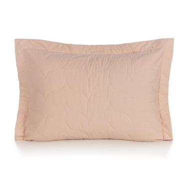 Imagem de Karsten Porta Travesseiro Avulso Tom Rosê 100% Algodão 200 Fios