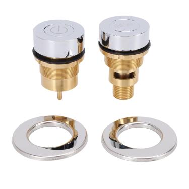 Imagem de Asixxsix Interruptor de Botão Liga/Desliga, Interruptor de Ar para Banheira de Hidromassagem Com Controle Pneumático, Botão de de Ar para Banheira, Banho de Massagem de