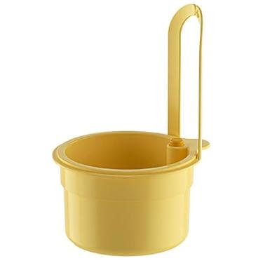 Imagem de Cesta Filtro Suspensa Para Pia Com Drenagem Rápida Adequado Para Cozinhas E Banheiros (Amarelo)