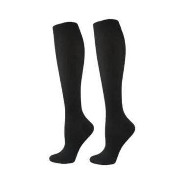 Imagem de Meias De Compressão Masculinas Para Esportes, Medicina, Enfermagem, Pr