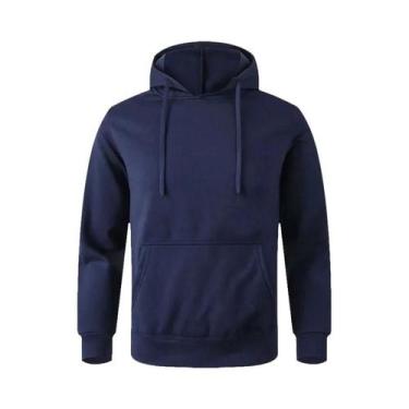 Imagem de Moletom Unissex De Fleece 2023 Casual Esportivo Preto E Branco Minimal