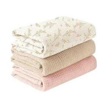 Imagem de Cobertor De Algodão De Seis Camadas Para Bebê Recém-Nascido, Conjunto 
