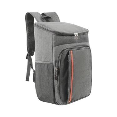 Imagem de Mochila Térmica Grande Capacidade Com Alças Duplas Para Piquenique, Ca