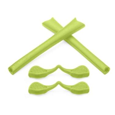 Imagem de Eye Opening Stuff Kits de borracha de substituição verde para óculos de sol Oakley Radar Path