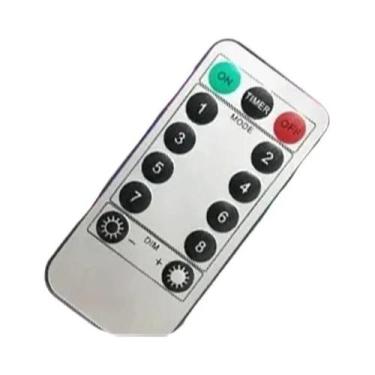 Imagem de Luz De Cortina Pentagrama Com Controle Remoto Para Decoração Interna D