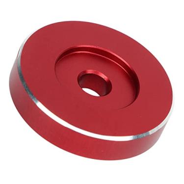 Imagem de Cryfokt Adaptador de Toca-discos de Alumínio para Reprodução Estável, Fácil Instalação para Amantes de Música (Vermelho)