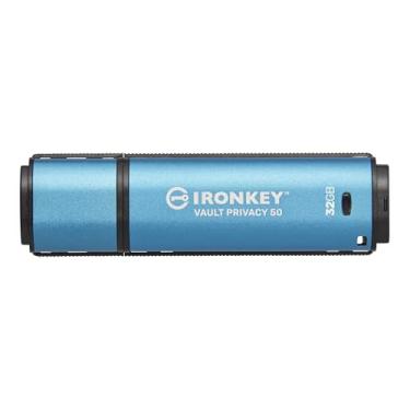 Imagem de Kingston Ironkey Vault Privacy 50 USB 32GB Flash Drive | Certificado FIPS 197 | XTS-AES...