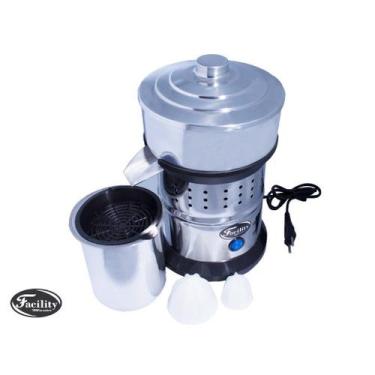 Imagem de Espremedor Extrator Industrial Sucos Laranja Limão Frutas 500w Inox Co