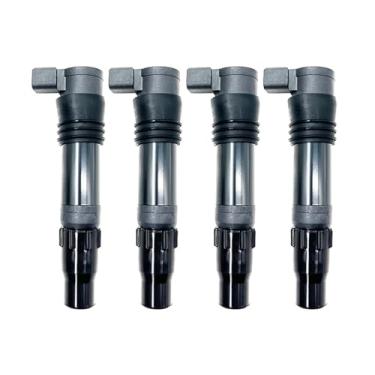 Imagem de Bobina de ignição 4 peças para Suzuki Hayabusa GSX1300R GSX1300BK GSX1300RAZ 129700-4420 1297004420 - Substituição da bobina de ignição