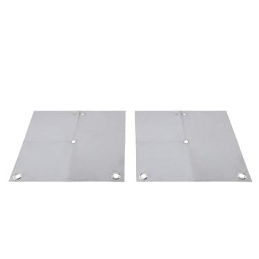 Imagem de Jiawu Almofada de Soldagem de Fibra à Prova de Fogo, Cobertor Resistente a Altas Temperaturas para Isolamento Térmico, 2 Peças, 11,81 X 11,81 Polegadas