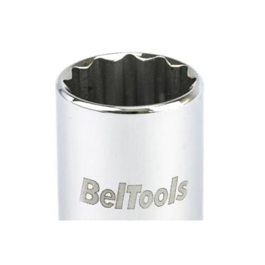 Imagem de Soquete Estriado Longo Encaixe de 1/2 CRV 19mm Beltools