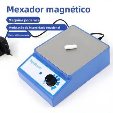 Imagem de Agitador Magnético Profissional Com Velocidade Ajustável 0-3000rpm Cap