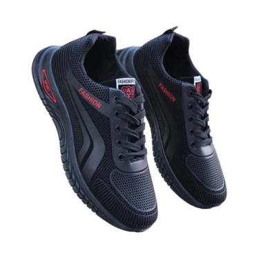 Imagem de Tênis Esportivos Masculinos Respiráveis Casuais Antiderrapantes Resist