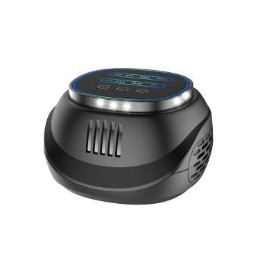 Imagem de Repelente de mouse ultrassônico de 360° para uso interno, dispositivos eletrônicos repelentes de mouse, frequência variável, com luz estroboscópica, display digital para trailers de casa, sótão