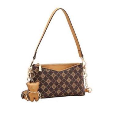 Imagem de Bolsa Chenson Monograma Elemento Gráfico 85391 Marrom-Feminino