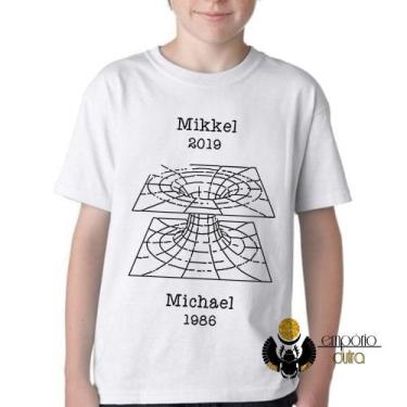 Imagem de Camiseta Infantil ou adulto  Dark Mikkel Michael Blusa Criança todos t