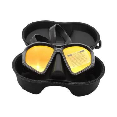 Imagem de Máscara Profissional De Mergulho De Baixo Volume Com Vidro Temperado E