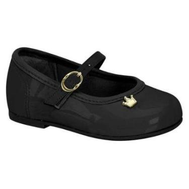 Imagem de Sapatilha Menina Molekinha 2106.1041 Fivela Bebe Vz Branco Verniz 24-Feminino