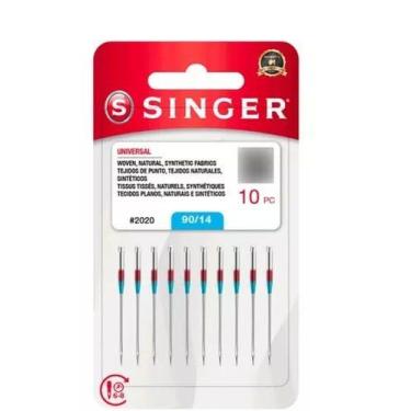 Imagem de Agulha Singer Máquina Doméstica 2020 - Diâmetro 14 - Tamanho 90/14 - 1
