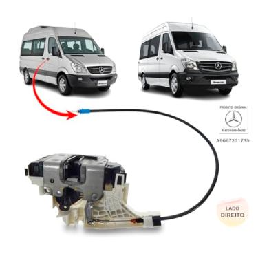 Imagem de FECHADURA ELÉTRICA PORTA DIANTEIRA SPRINTER 2012 A 2019 LADO DIREITO - A9067201735