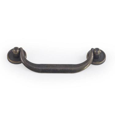 Imagem de Kit 1Pç Puxador Alça Rustico Para Móveis Antigos