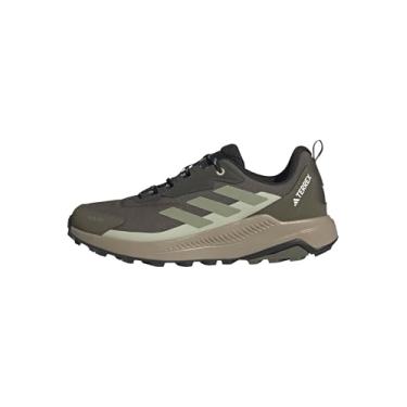 Imagem de adidas Tênis de caminhada masculino Terrex Anylander Rain.rdy, verde-oliva/verde barraca/verde halo, 42