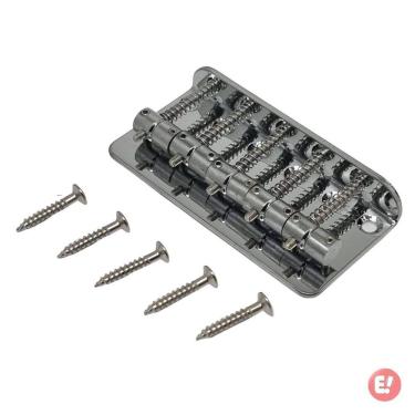 Imagem de Ponte Baixo Vintage 5 Cordas Cromada Ronsani