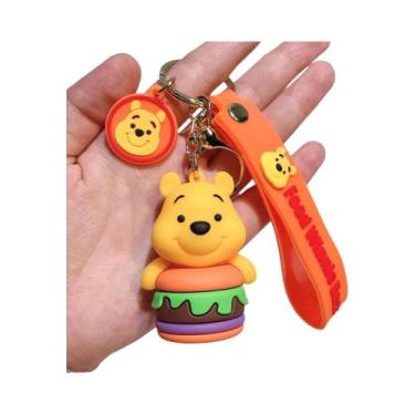 Imagem de Chaveiro De Desenho Animado Winnie the Pooh, Pingente Fofo Para Bolsa,