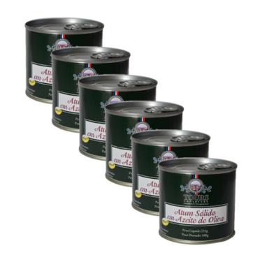 Imagem de Kit 6X: Atum Sólido em Azeite de Oliva Tours 255g