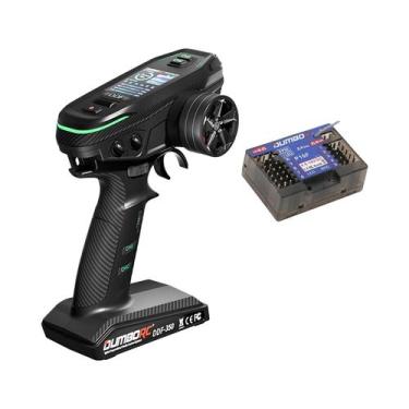 Imagem de Controle Remoto 2.4G 10 Canais Dumborc DDF-350 Com Receptor Gyro Para 