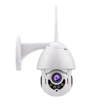 Imagem de Camera Ip Giratoria Speed Dome Wifi Resiste Agua Segurança