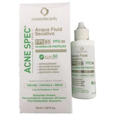 Imagem de Acne Spec Acqua Fluid Secativo FPS 85 PPD 30 - 50ml - COSMOBEAUTY
