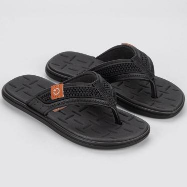 Imagem de Chinelo de Dedo Cartago Mini Menino Malta Preto 12230-Masculino