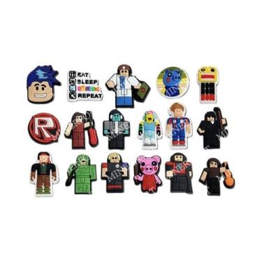 Imagem de Charms Roblox Para Crianças 17 Peças Decorações De Festa Com Tema De D