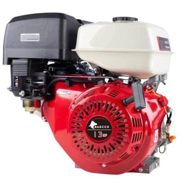 Imagem de Motor Estacionário Gasolina 13Hp 4T Eixo 25.4Mm Bascco