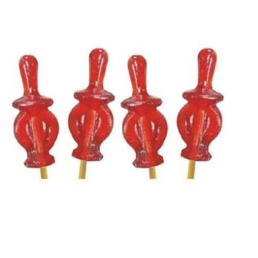 Imagem de Pirulito Doce Caramelizado Chupeta Lambi Lambi-100Un - Docile