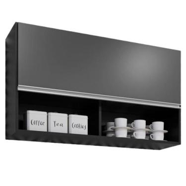 Imagem de Armario Aereo 1 Porta BP Laura 100 cm Eratto Moveis - Milani Store, Pr