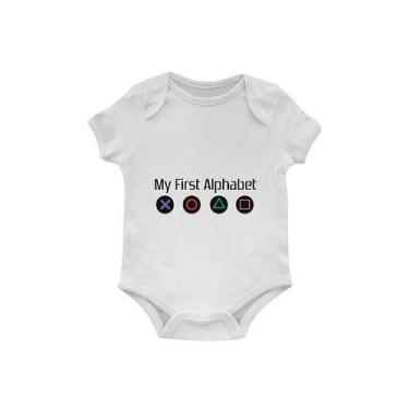 Imagem de Body Bebê PS My First Alphabet - Artgeek