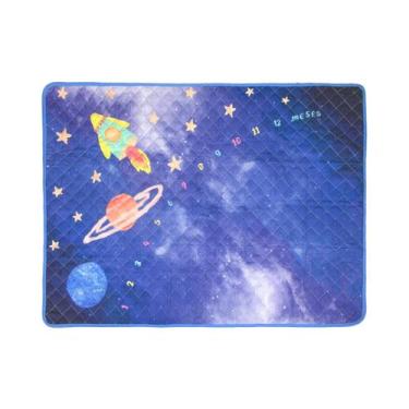 Imagem de Tapete Mesversário Dupla Face 1,40mx 1,00m Bebê Pimpolho