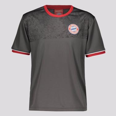 Imagem de Camisa Bayern de Munique Infantil Cinza-Unissex