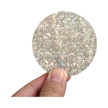 Imagem de Peças De Crachá Redondo De 58mm, 200 Peças, Filme Plástico Protetor Tr