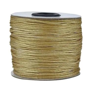 Imagem de Corda De Nylon Trançada Preta De 1.5mm, 100 Jardas, Para Sino De Vento