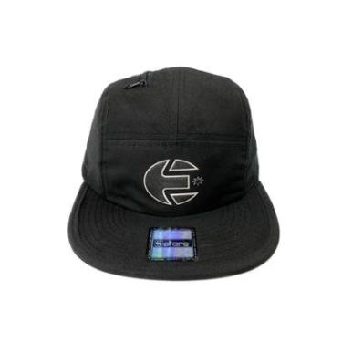 Imagem de Boné 5 Five Panel Aba Reta Preto Skate Est-481 E-stars-Unissex