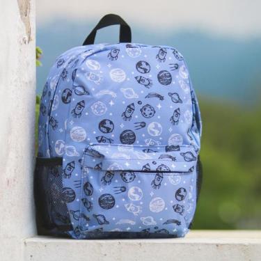 Imagem de Mochila Espaço Sideral Resistente Estampa Moderna - Antro Bag