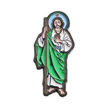 Imagem de Broche De Metal Esmaltado Retrô Mexicano Vintage Para Chapéu, Distinti